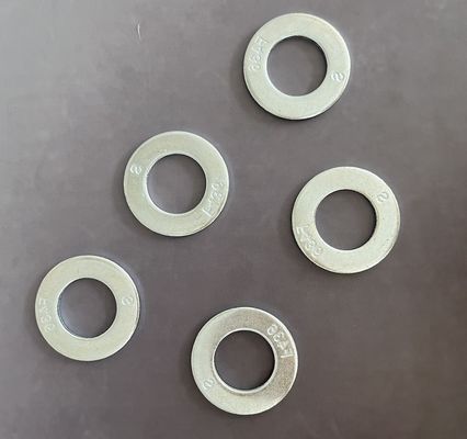 F436 Płaska pralka ze stali płaskiej 1/4' - 4' ZINC Finish S45C/40CR